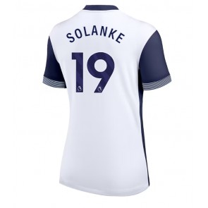 Tottenham Hotspur Dominic Solanke #19 Domaci Dres za Ženska 2024-25 Kratak Rukavima